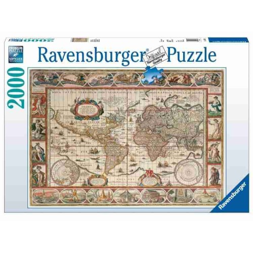 2000 PUZZLE 1650 YILI DÜNYA HARİTASI RPB166336