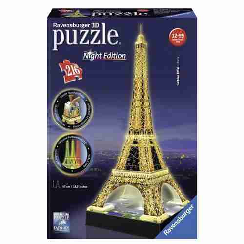 Ravensburger 3D Puzzle Eyfel Night RPB125791