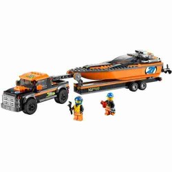 LEGO 60085 City Sürat Motoru ve 4x4 Taşıyıcı