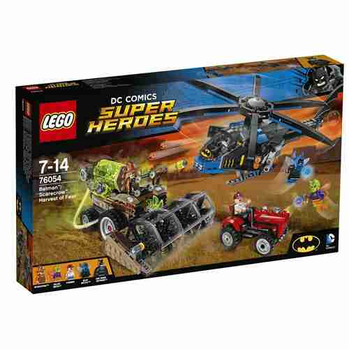 LEGO 76054 DC Comics Super Heroes Batman: Scarecrow Korku Hasadı