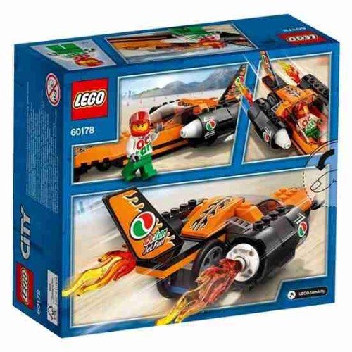 LEGO City 60178 Hız Rekoru Arabası