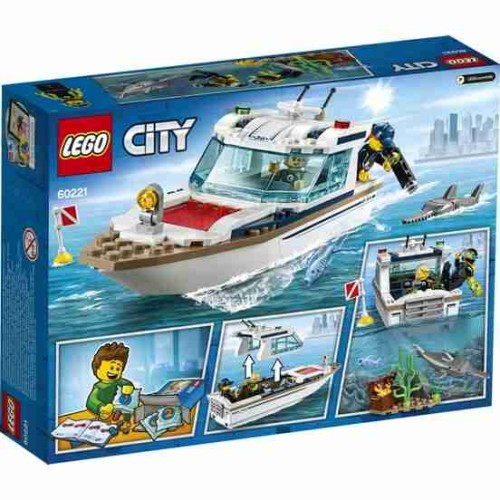 Lego City 60221 Dalış Yatı