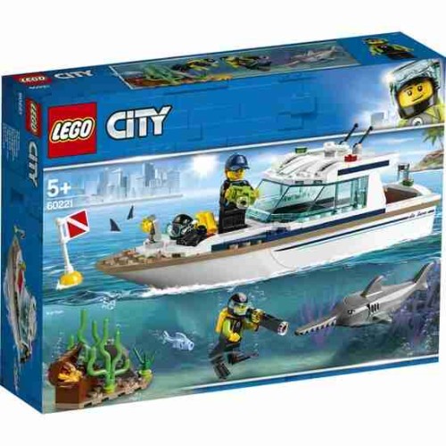 Lego City 60221 Dalış Yatı