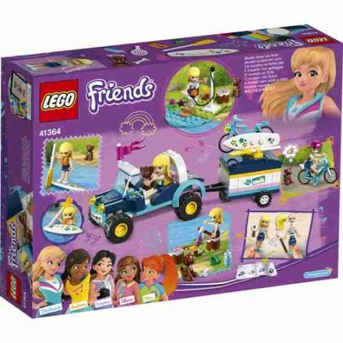 Lego Friends 41364 Stephanie'nin Jipi ve Römorku