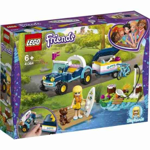 Lego Friends 41364 Stephanie'nin Jipi ve Römorku