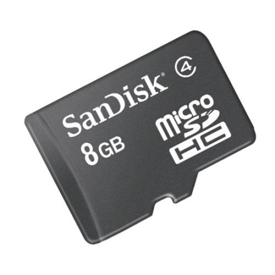 SANDISK 8GB, Micro Secure Dijital High Capacity SDHC Kart