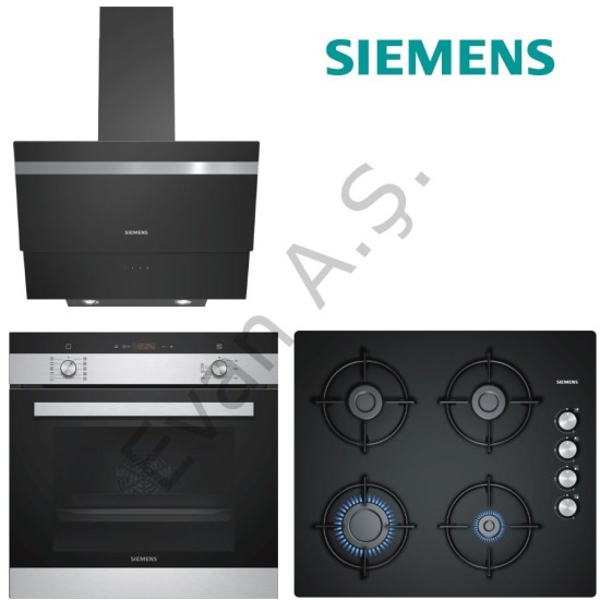 Siemens Ankastre Set Siyah