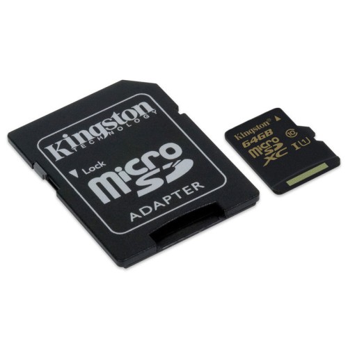 Kingston 64GB SDHC Class 10 UHS-I microSD Hafıza Kartı