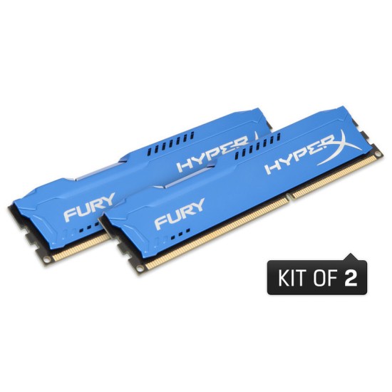 Kingston Hyperx FURY Blue 16GB DDR3 1600MHz Bellek Kit (2x8GB)