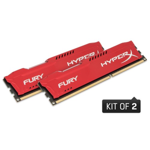 Kingston Hyperx FURY Red 16GB DDR3 1333MHz Bellek Kit (2x8GB)