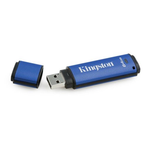 Kingston 64GB DataTraveler Privacy Vault USB 3.0 Flash Disk