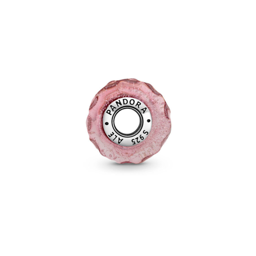 Fantastik Pembe Murano Charm