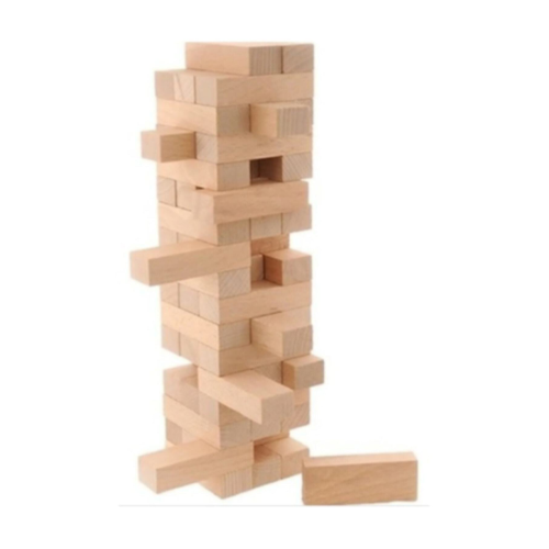 Jenga 54 Parça Ahşap Denge Zeka Ve Strateji Oyunu