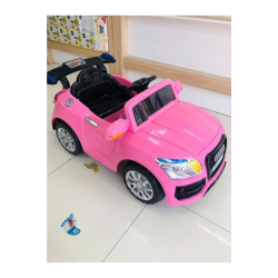 Audi Uzaktan Kumandalı 12v Akülü Araba Pembe