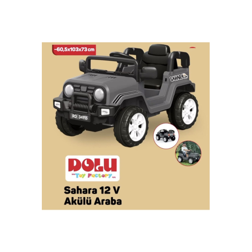 Dolu 8086 Sahara 12 Volt Uzaktan Kumandalı Akülü Araba