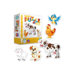 Baby Puzzle Çiftlik Hayvanları 27 Parça