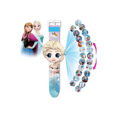 Elsa Frozen Projeksiyonlu Saat