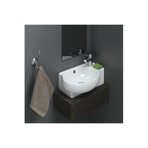 Cerastyle Mini Köşe Lavabo, 28 X 45 Cm