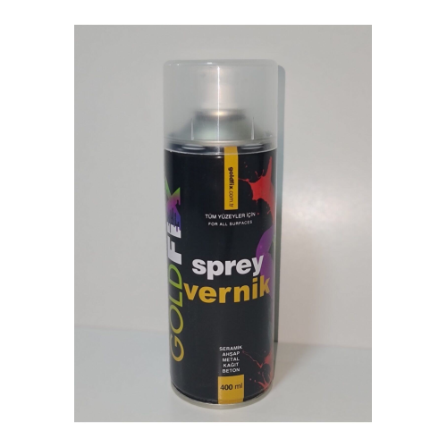 Sprey Vernik 400 ml Parlak Şeffaf Vernik