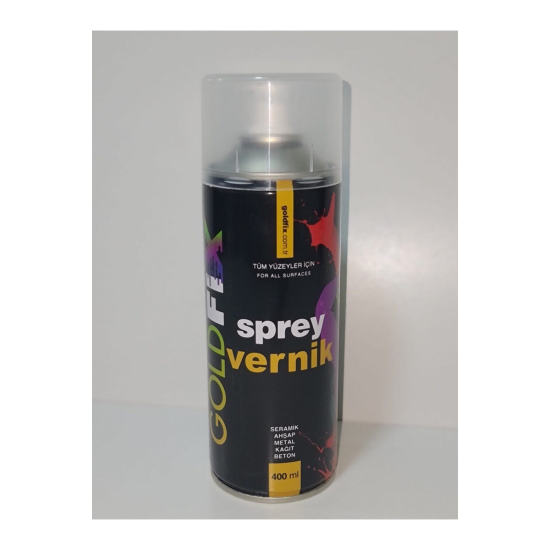 Sprey Vernik 400 ml Parlak Şeffaf Vernik