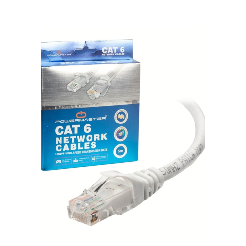 5 Metrelik Cat6 Lan Internet Data Kablosu(ETHERNET MODEM RJ45 UÇLU JACKLI NETWORK ADSL)