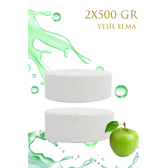 Rutubet Giderici Nem Alıcı Yedek Tablet 2x500 Gr - Yeşil Elma Kokulu