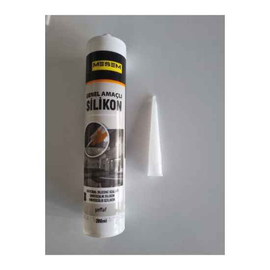 Genel Amaçlı Şeffaf Silikon 280ml