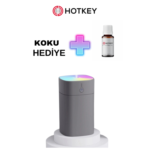 H2O Humidifier 400 Ml Ulrasonik Hava Nemlendirici Buhar Makinesi Ve Aroma Difüzörü