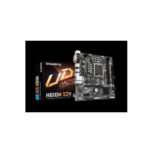 H610M-S2H-DDR5 Intel® H610 Motherboard with 6+1+1 Hybrid Phases Digital VRM Design PCIe