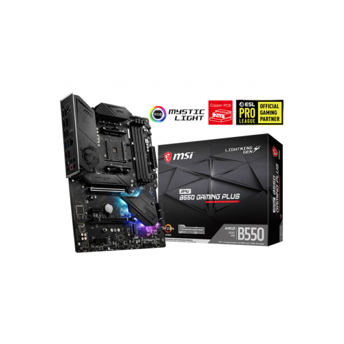 Mpg B550 Gaming Plus Amd B550 Soket Am4 Ddr4 4400(OC)mhz Atx Gaming (OYUNCU) Anakart