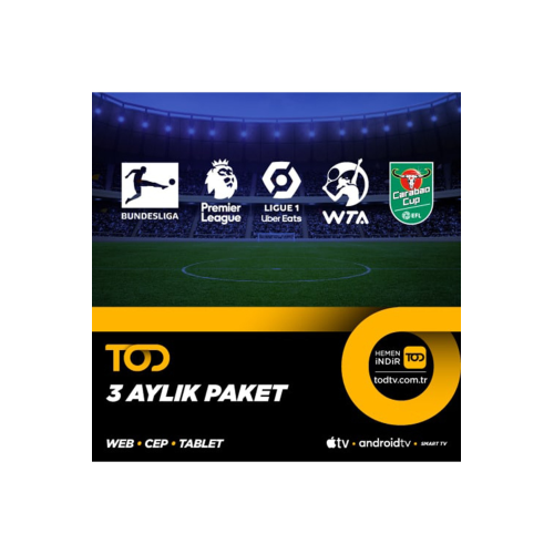 3 Aylık Spor Extra+ Paketi - (Web + Cep + Tablet + Smart Tv)