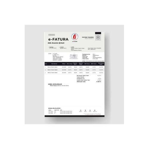 E-fatura / E-arşiv Xslt