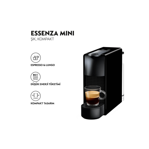 C30 Black Essenza Mini Kahve Makinesi