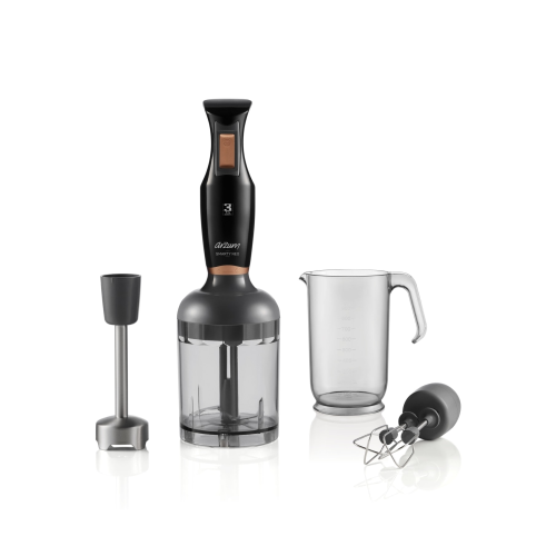 AR1108-S Smarty Neo Siyah Blender Seti, Siyah, 900 W