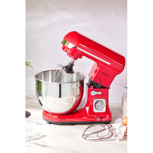 Quick Chef 1001 Stand Mikser Red Mutfak Şefi 1000W 5 Lt