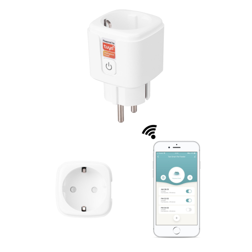 Swapp SL-01 16 Amper Akıllı Wifi TUYA Google Assistant Alexa Siri Destekli Priz Wifi TUYA