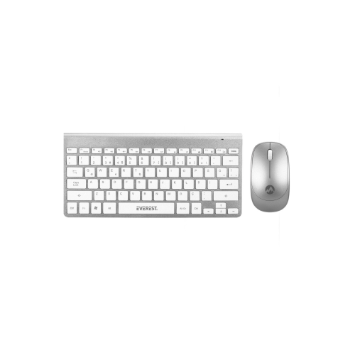 Kb-bt72 Elıte Silver Metalik Bluetooth Kablosuz Q Klavye + Mouse Set