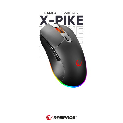 Smx-r89 X-pike Kablosuz Rgb Ledli Şarjlı Gaming Oyuncu Mouse