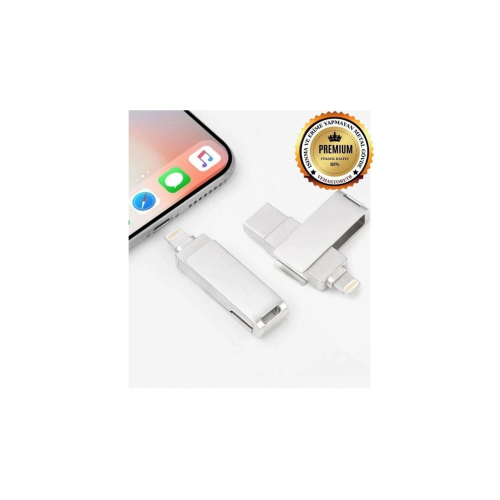 64gb Otg Iphone Usb Flash Bellek  6s 7 7s 8 X Plus Xr Xs Max 11 12 13 Uyumlu