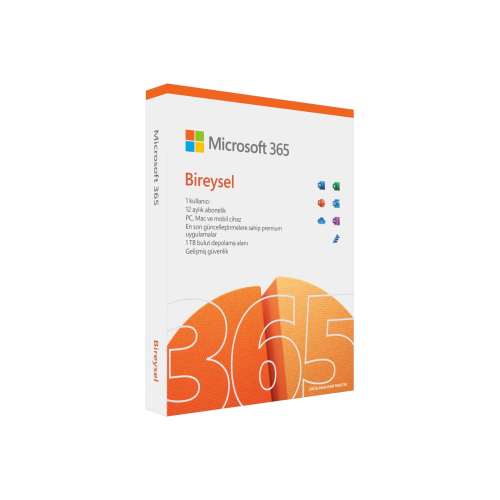 Office 365 Bireysel QQ2-01451 Türkçe Kutulu Ofis Yazılımı