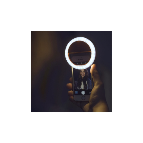 Emsa Şarjlı Led Selfie Işığı Led Ring Light Halka Telefon Işığı 36 Led 3 Kademeli