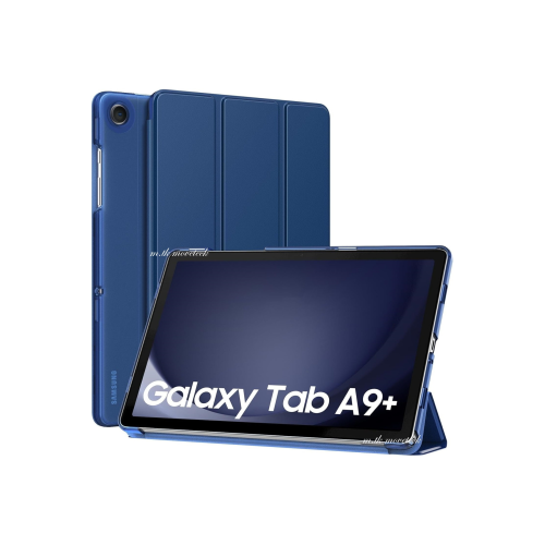 Samsung Galaxy Tab A9 Plus 11 Inç Kılıf Akıllı Smart Uyku Modlu Standlı Şeffaf Smart Kapaklı Sm-x210