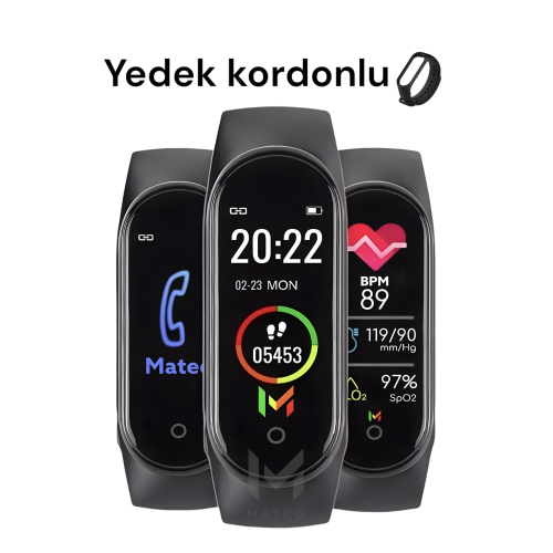 M4 Akıllı Bileklik Renkli Ekran(2022 Versiyon)iis Ve Android Uyumlu,tansiyon\ekran Teması Değiştirme