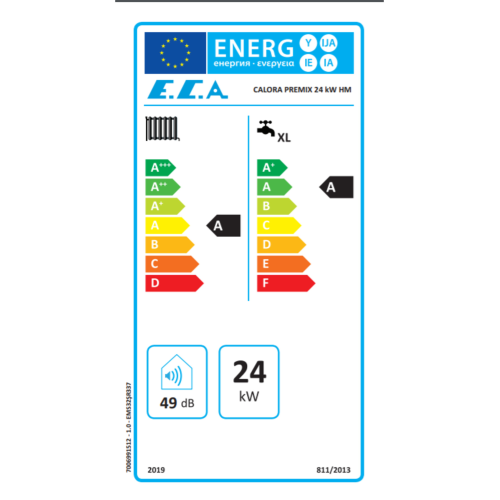 Calora Premix 24/24 Kw (20.000 KCAL) Tam Yoğuşmalı Kombi