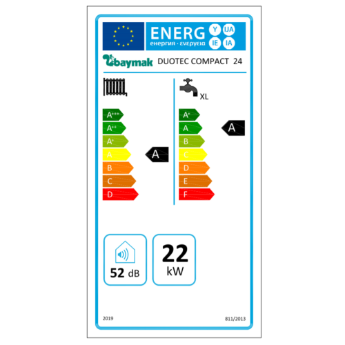 Duotec Compact 24/24 Kw (20.000 KCAL) Tam Yoğuşmalı Kombi