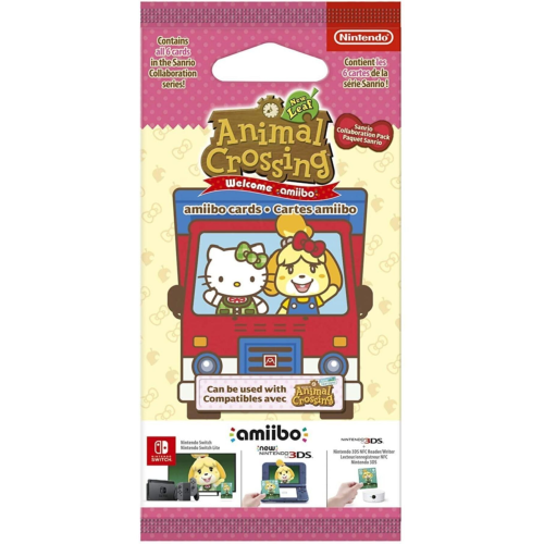 Animal Crossing Sanrio Amiibo Kart Set New Horizons