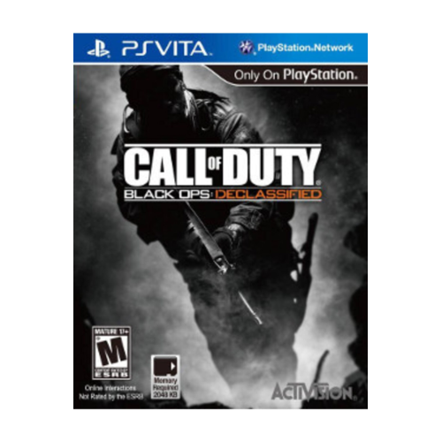 Call Of Duty Black Ops Declassified Playstation Oyun Ps Oyun Psv Oyun