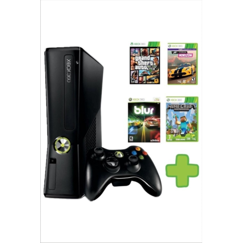 Xbox 360 Elite Kasa 250 Gb + Kol + 45 Güncel Oyun