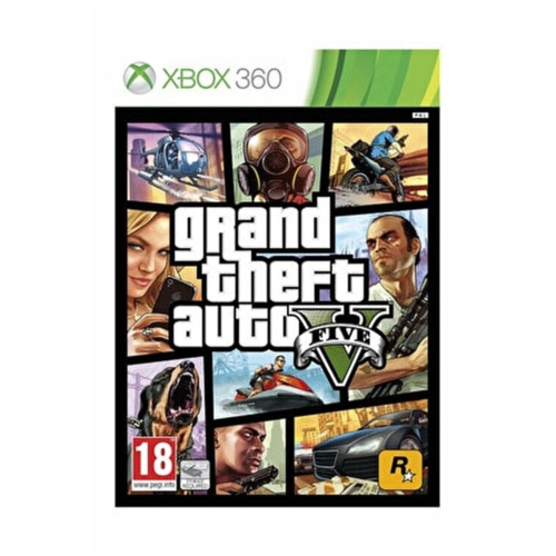 360 Gta 5 Teşhirden Kutulu Cd Oyun T