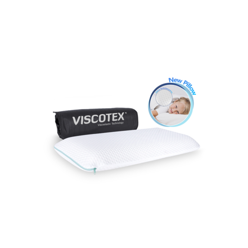 Viscotex Visco Hava Kanallı Çocuk Yastığı (Kids Pillow) 66x33x6 cm, Beyaz